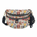 The Roni Nylon Crossbody - Highland Cow School Teacher