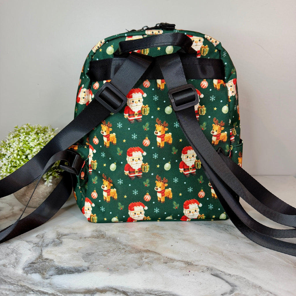Mini Backpack - Christmas - Building Blocks