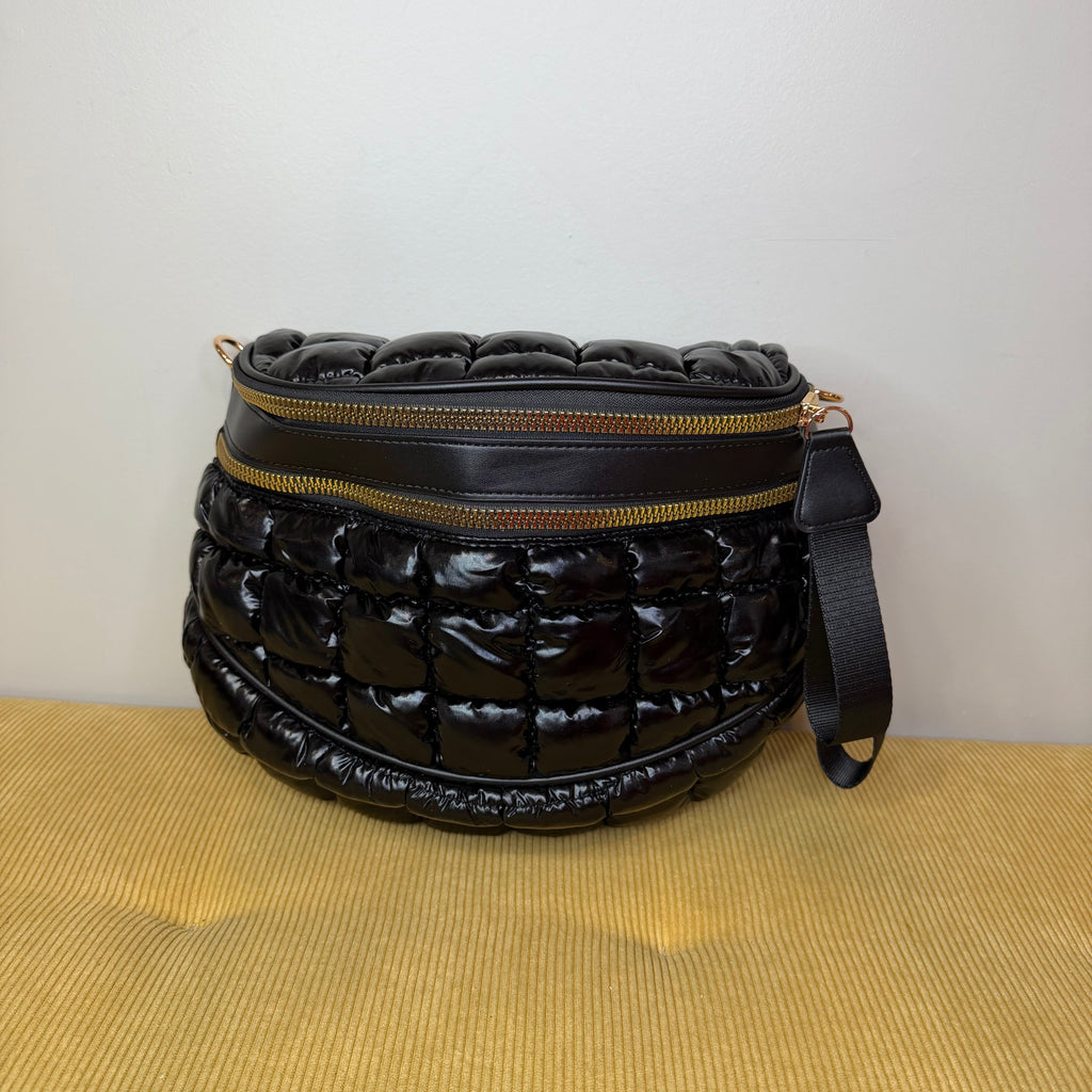 The Roni Nylon Crossbody - Puffer