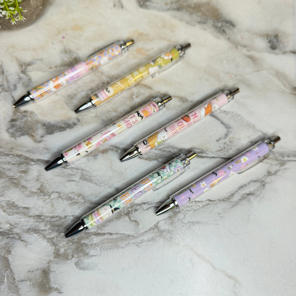 Pen - Halloween - Clear Designs Book Ghost