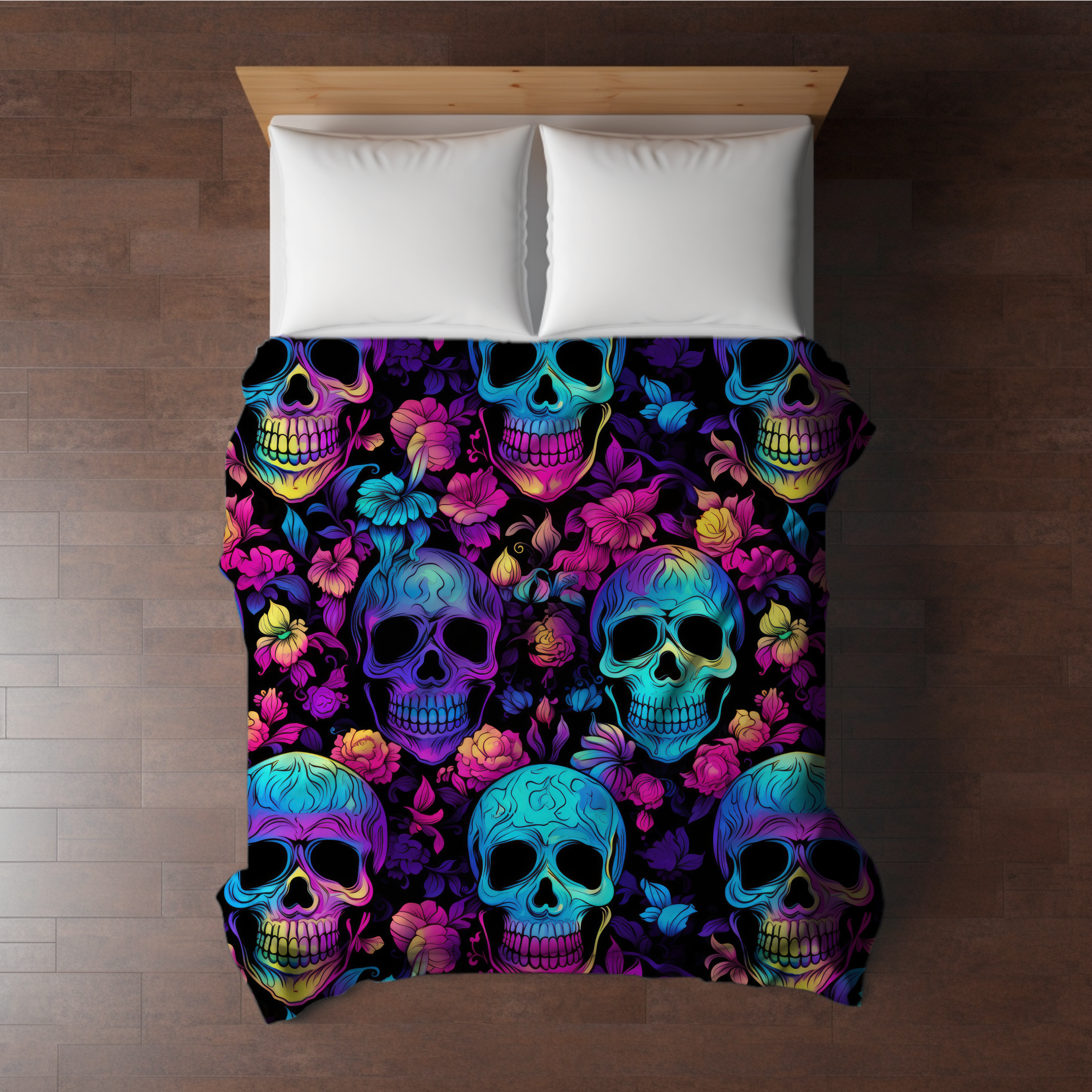 Blanket Halloween #25 - Rainbow Skull - PREORDER
