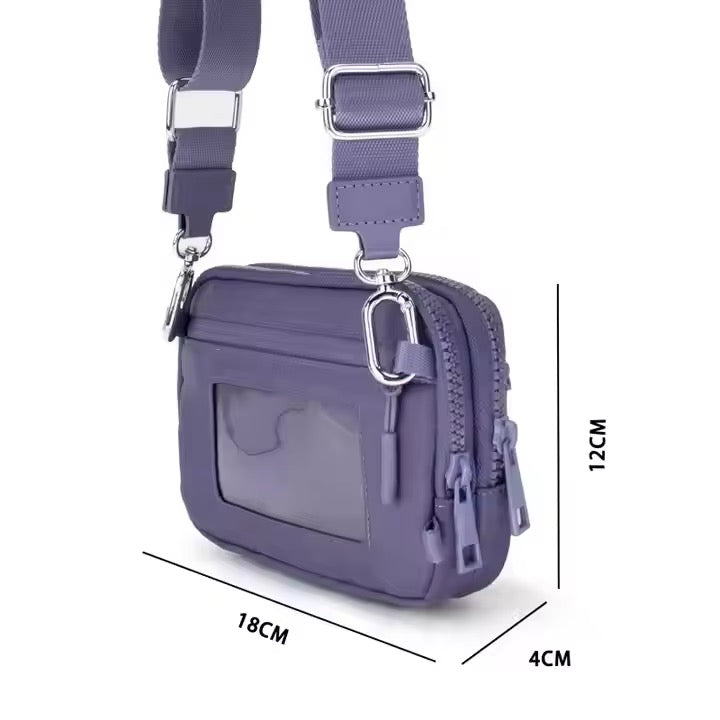 Remi - Nylon Crossbody Solid