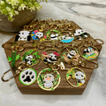 Keychain Charm - Panda Mix