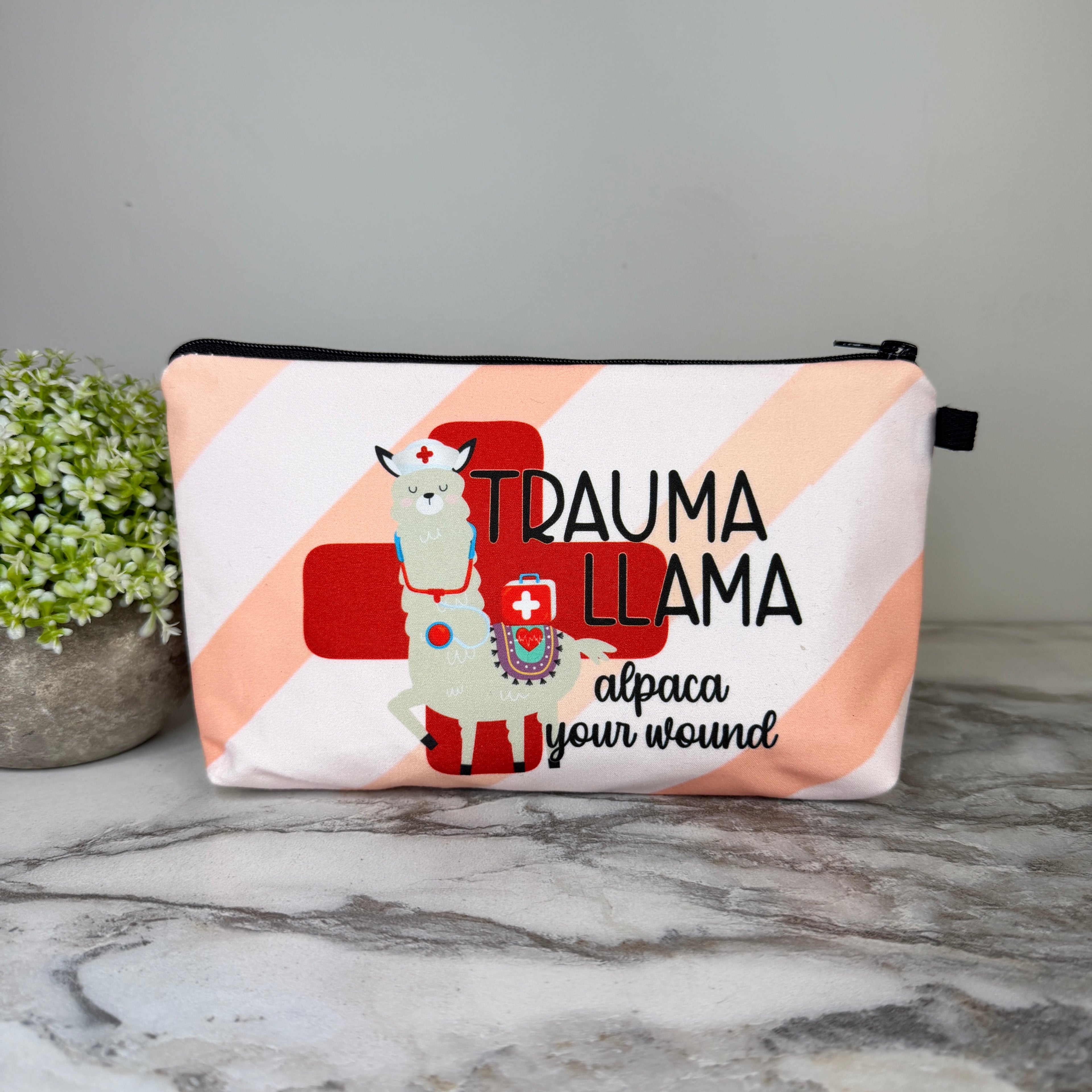 Pouch - Humor Trauma Llama