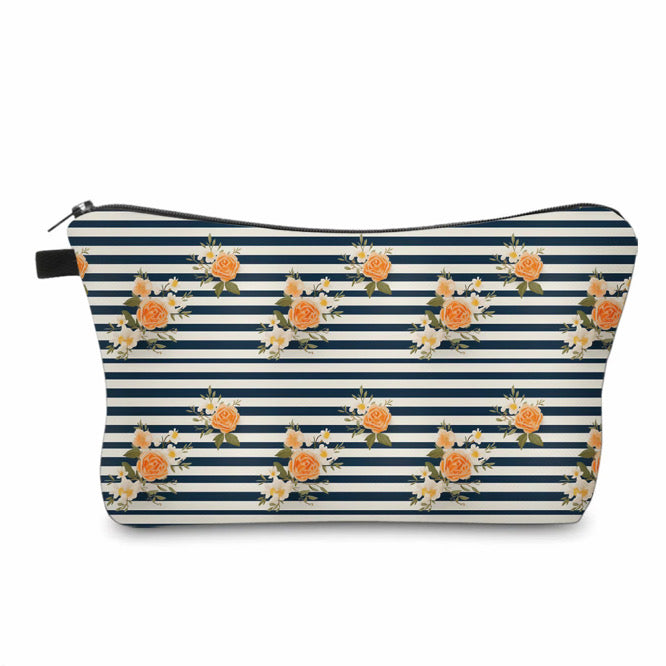 Pouch - Floral Stripe