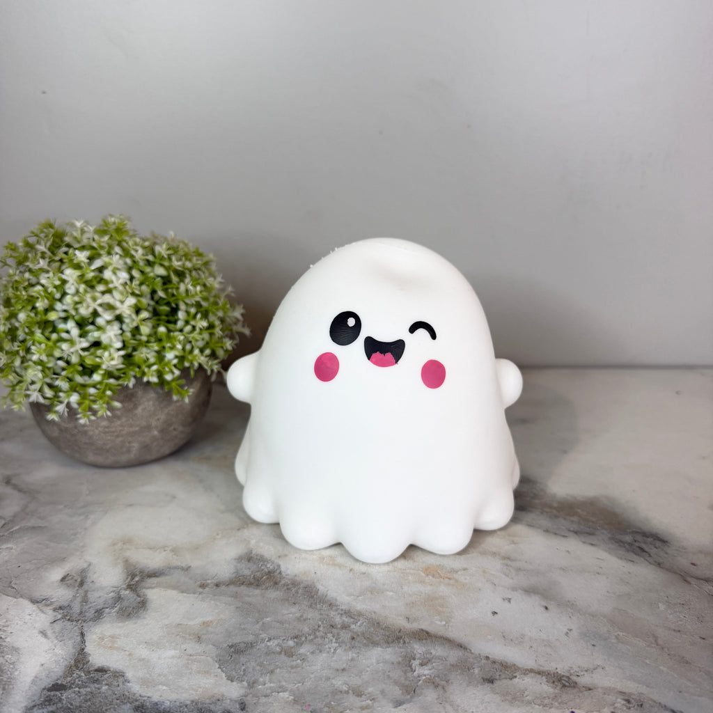 Squishy Toy - Halloween Jumbo Wink Ghost