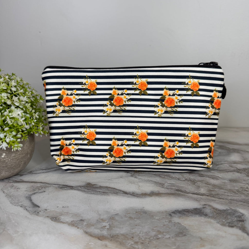 Pouch - Floral Stripe