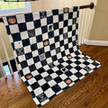 Blanket Halloween #5 - Checkered Halloween