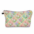 Pouch - Floral Diamonds