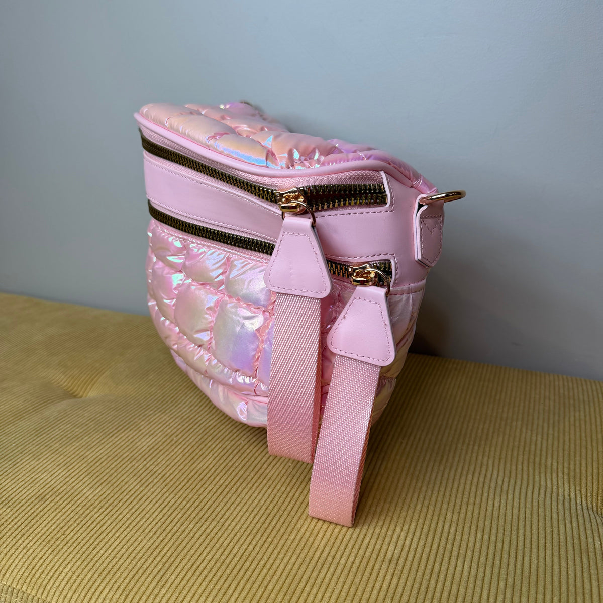 The Roni Nylon Crossbody - Puffer