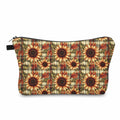 Pouch - Fall Sunflower Plaid