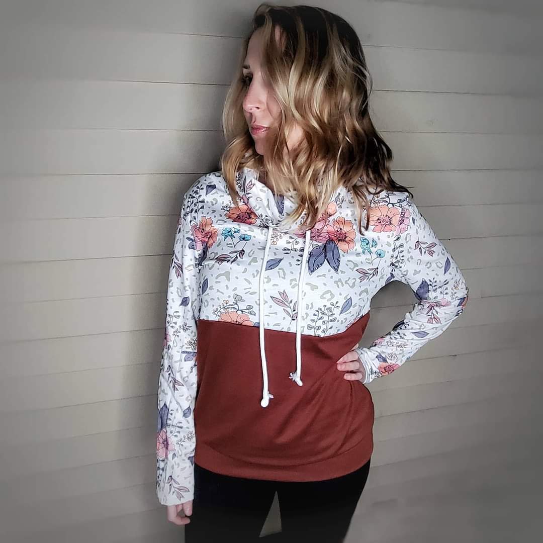 Floral sweatshirt