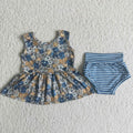 Floral bummie set