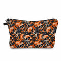 Pouch - Skull Orange Tie Dye