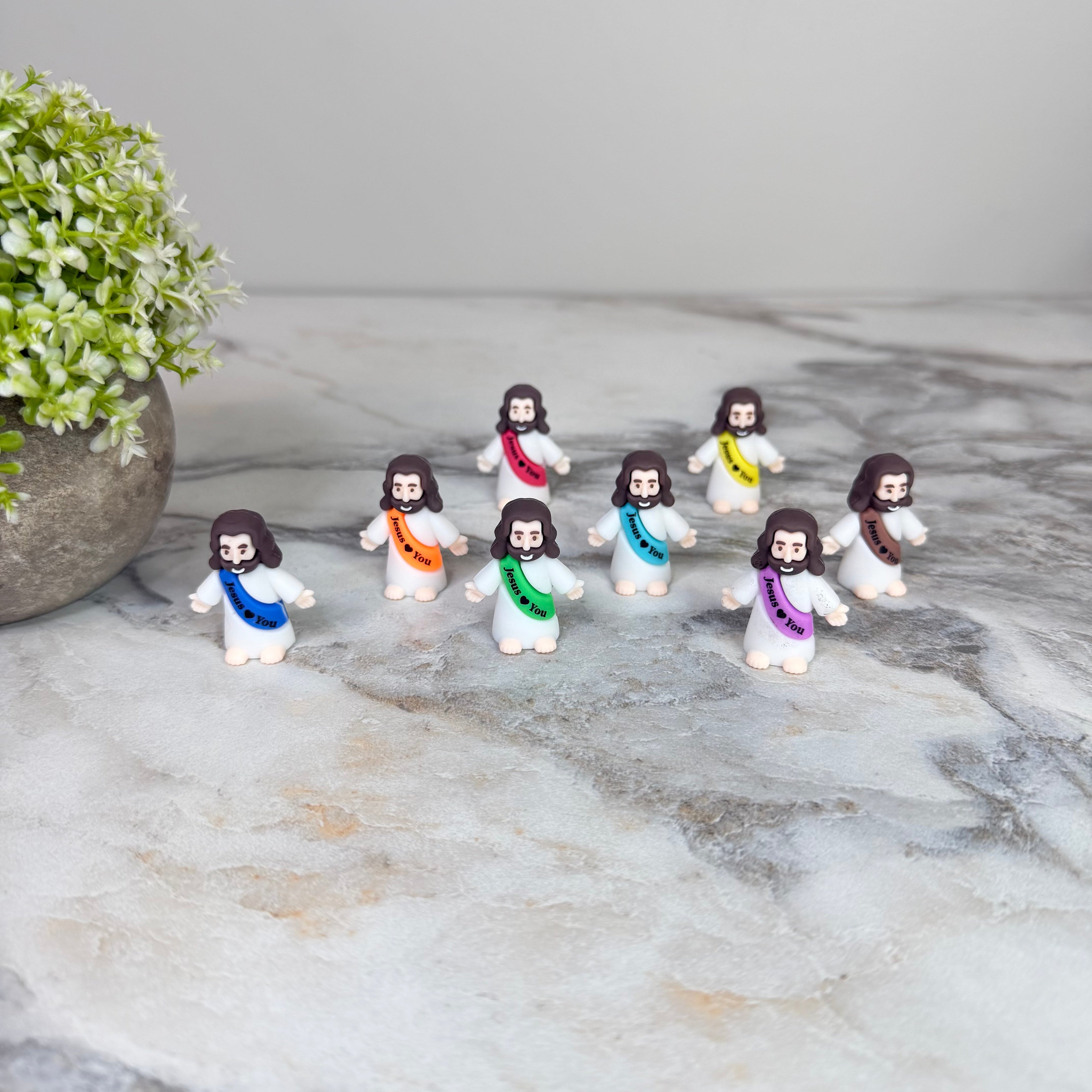 Figurine Silicone - Religious - Jesus Loves You