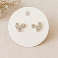 Chicken earrings