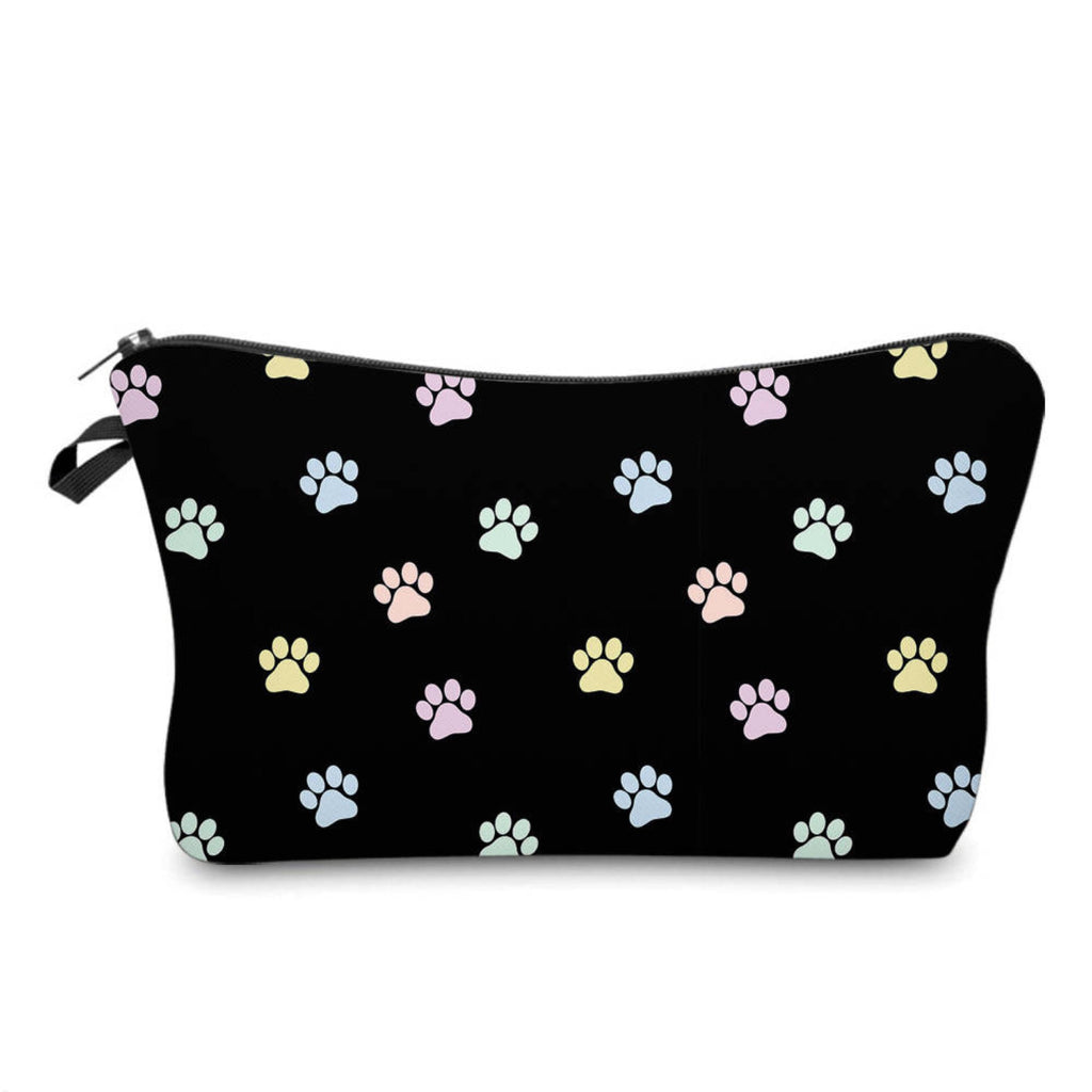 Pouch - Dog, Pastel Paw Prints
