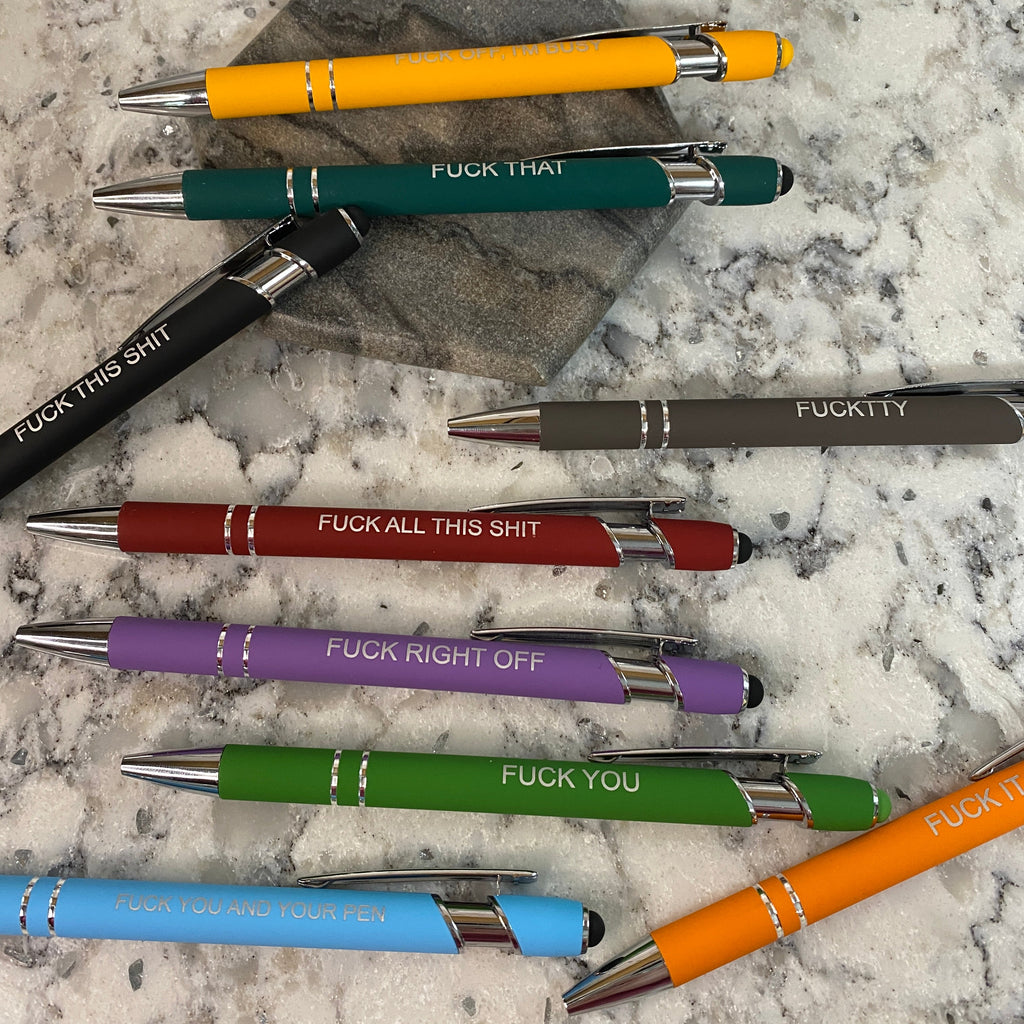 Pen and Stylus - Adult, Fuck, F Word, Swear