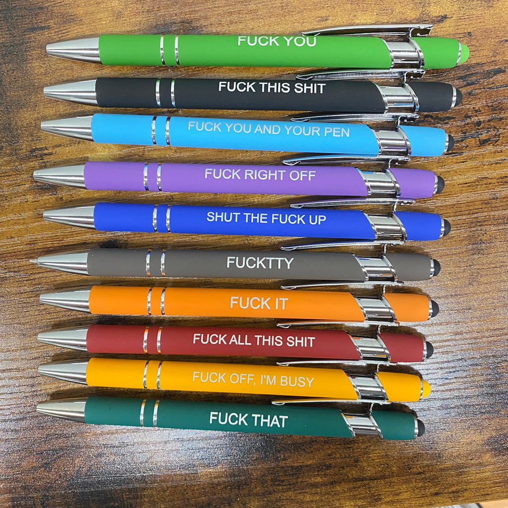 Pen and Stylus - Adult, Fuck, F Word, Swear