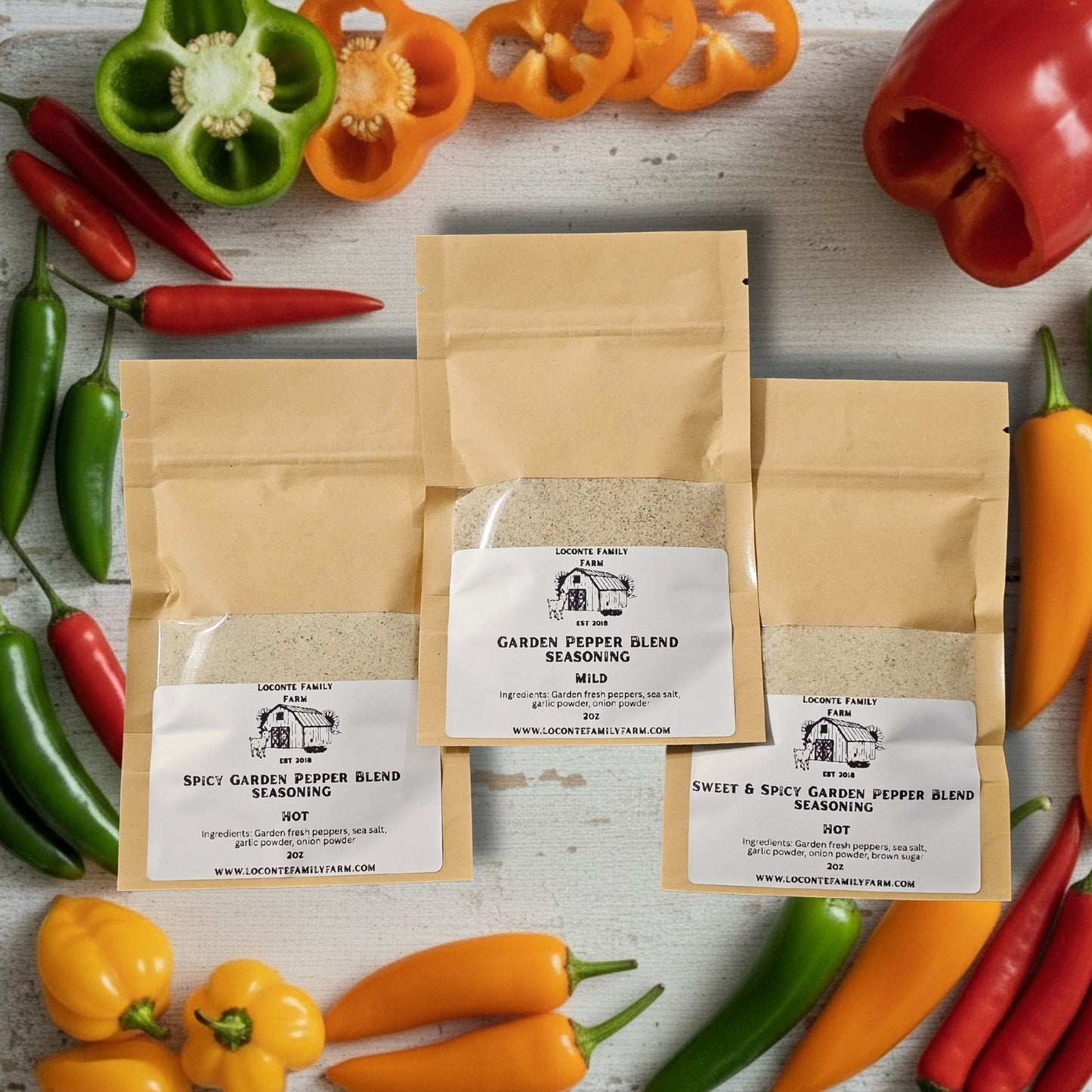 Garden Pepper Blend Seasoning