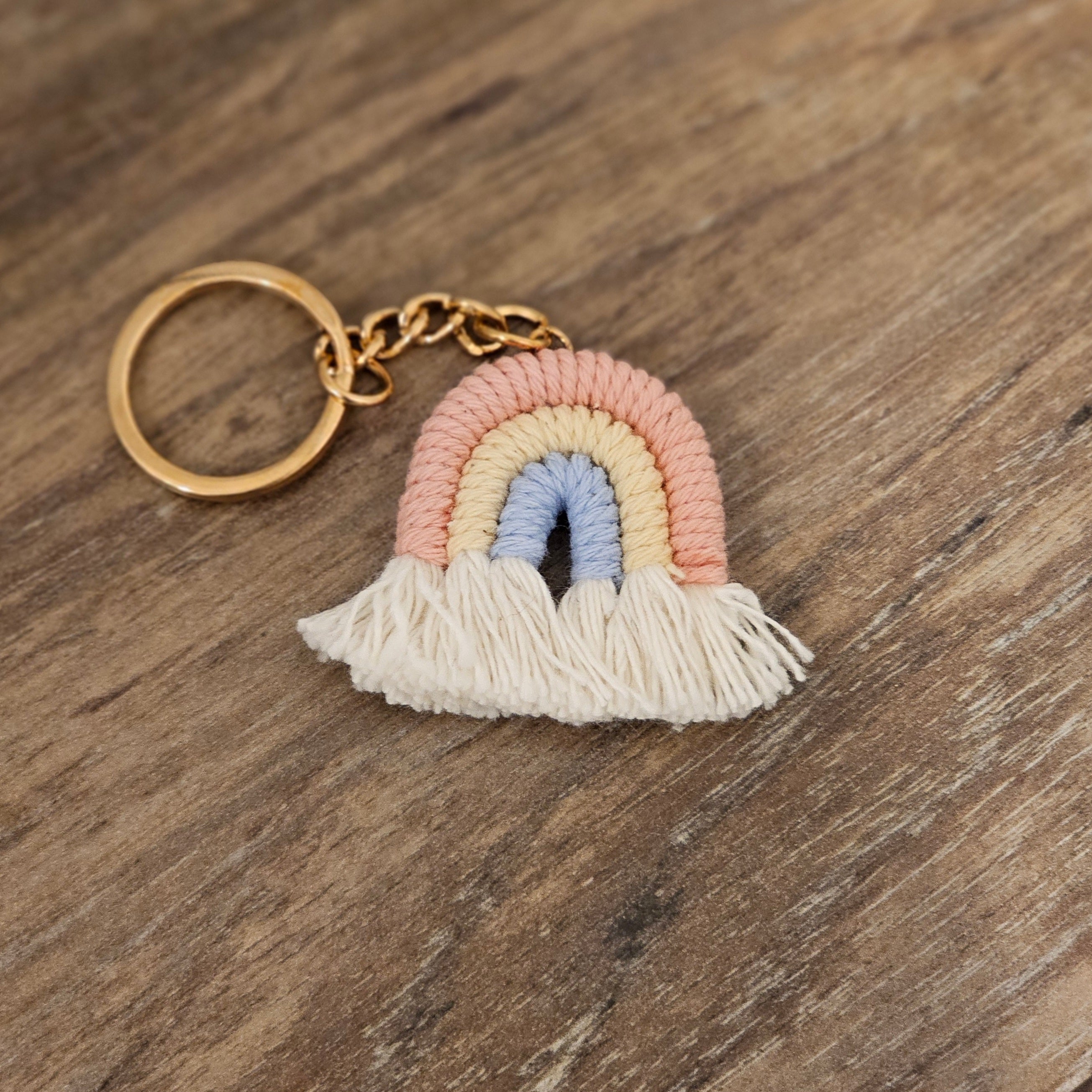 Rainbow keychain