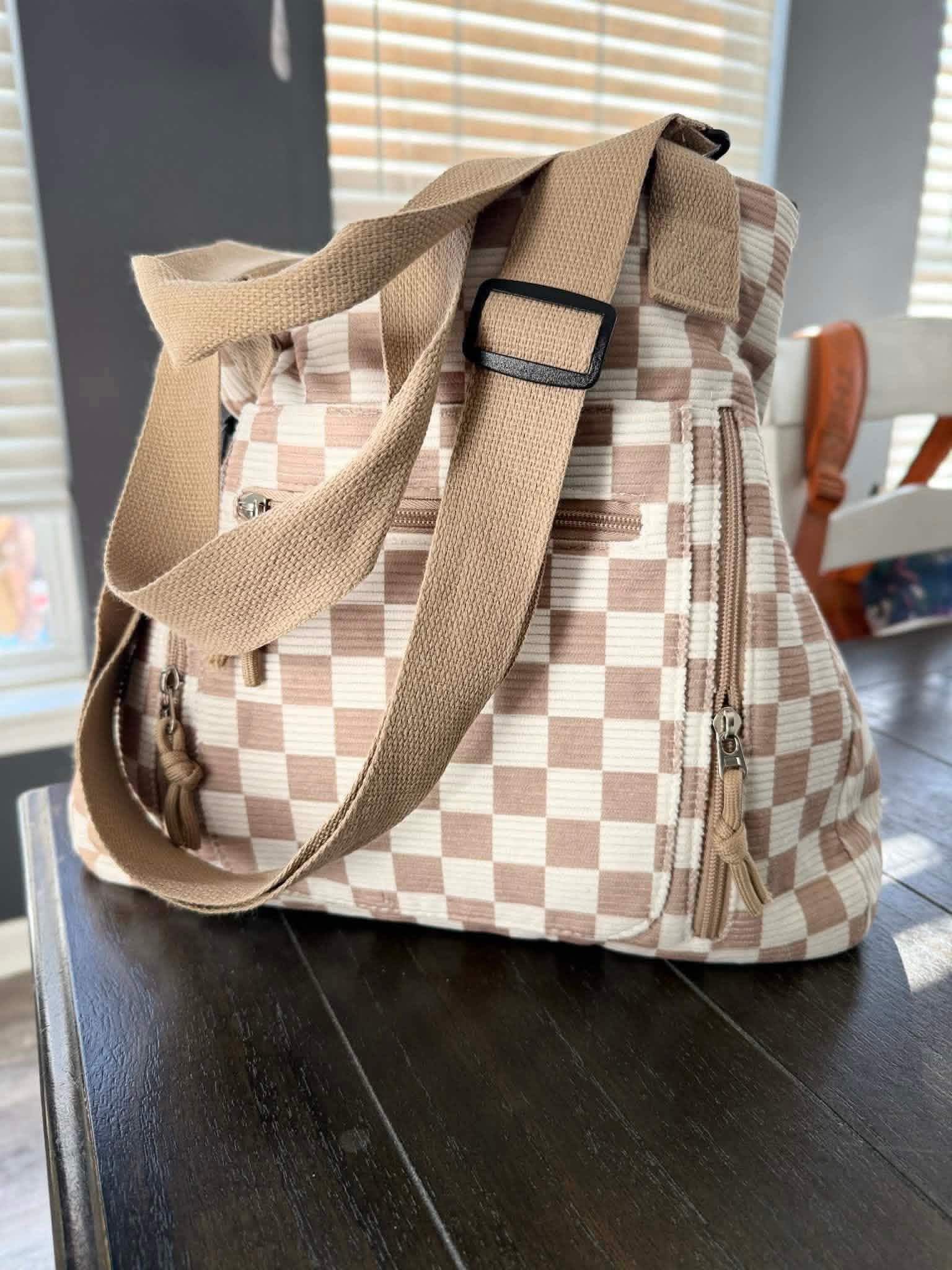 Corduroy bag