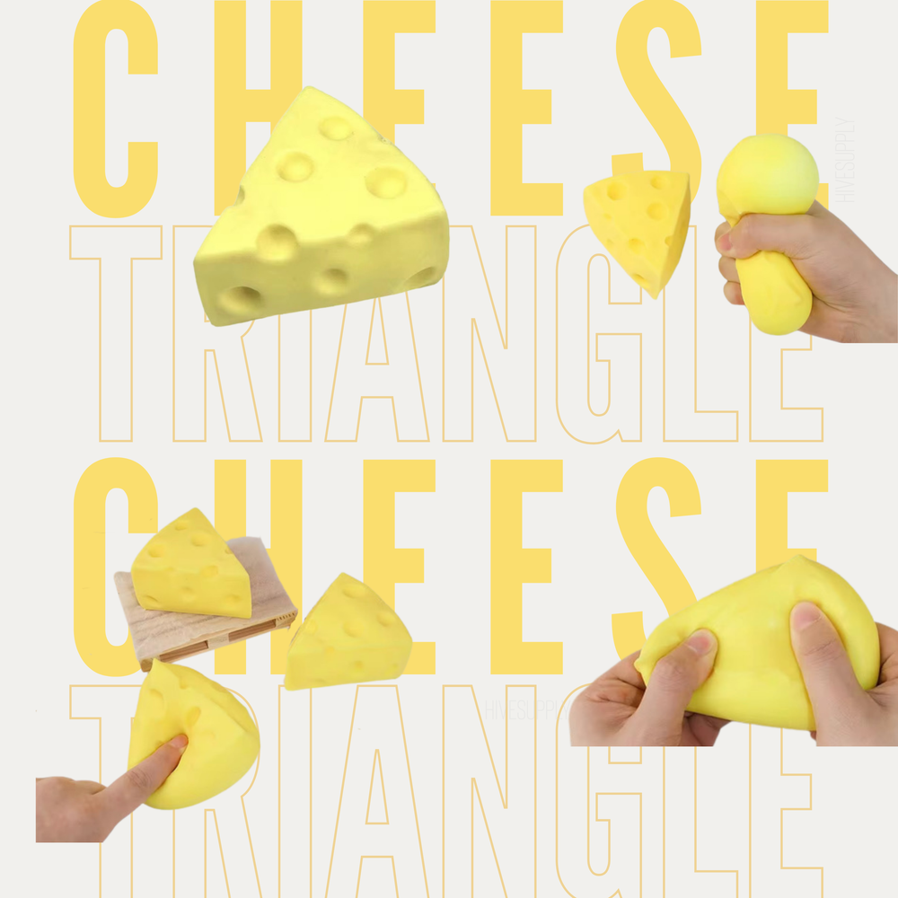 Triangle cheese squishy *Preorder*