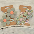 Flower snapclip set