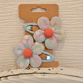 Flower snapclip set