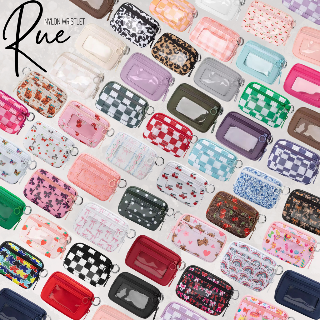 Rue - Nylon Wristlet Wallet - PREORDER